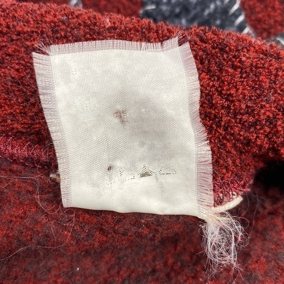 Vintage Artisans Red Evergreen Forest Crewneck Sweater Size XL - Picture 4 of 4